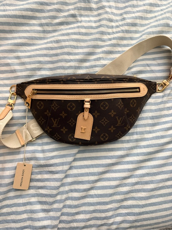 Louis Vuitton Handbags - Louis Vuitton Monogram Crossbody Belt Bag - Brown/Beige